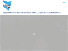 Tablet Screenshot of aoskenya.co.ke